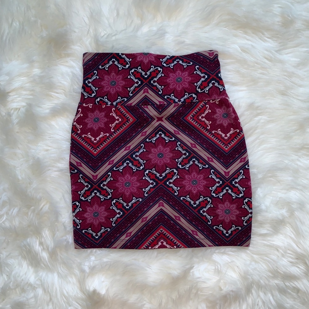 Charlotte Russe mini pencil skirt